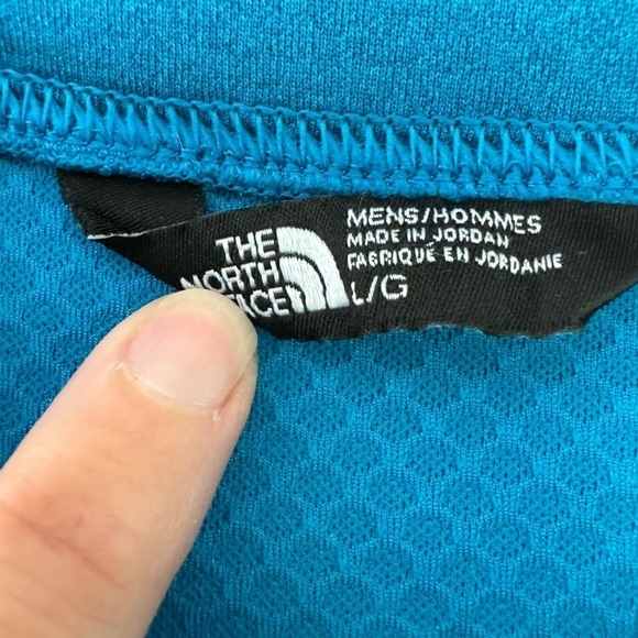 The North Face Men's Flashdry High Low Performance Long Sleeve Top / Large - Picture 2 of 10